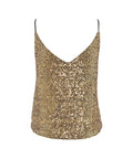 Top con paillettes #oro