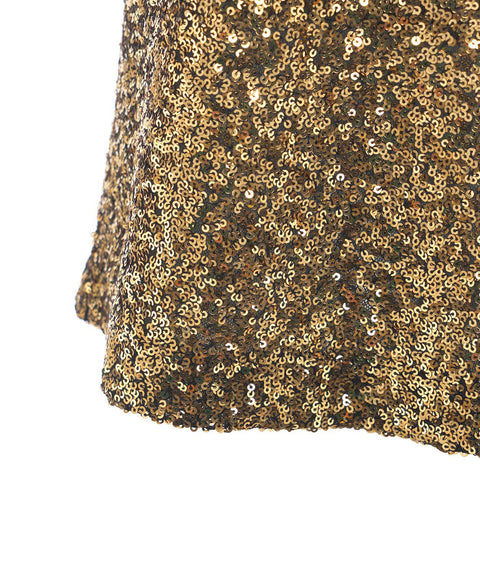 Top con paillettes #oro