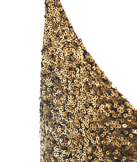 Top con paillettes #oro