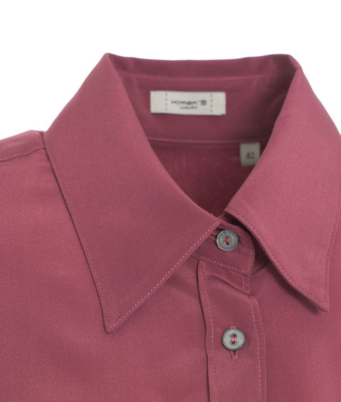 Camicia in seta #rosa