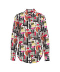 Camicia stampa retro #multicolore