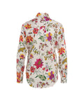 Blusa con stampa floreale #multicolore