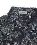 Chemisier con stampa paisley #nero