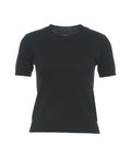 T-shirt in maglia #nero