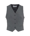 Gilet monopetto #grigio