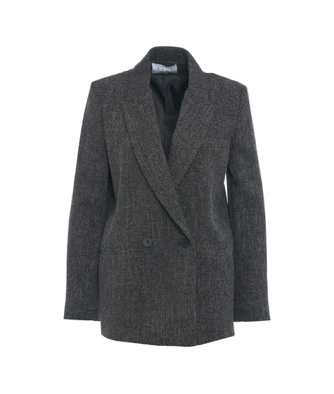 Blazer doppiopetto #nero