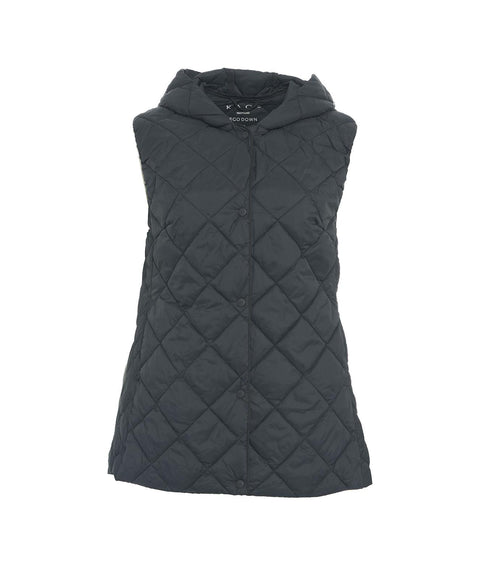 Gilet leggero in eco piuma #nero