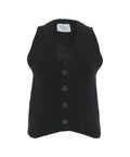 Gilet in maglia #nero