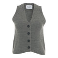 Gilet in maglia #grigio