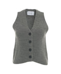 Gilet in maglia #grigio