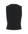 Gilet in maglia #nero