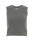 Gilet in maglia #grigio