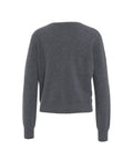 Set: Cardigan e t-shirt in lana #grigio