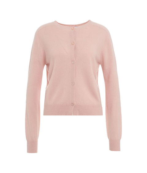 Set: Cardigan e t-shirt in lana #rosa