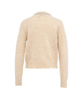 Cardigan con perle #beige