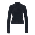 Pullover in maglia pelosa #nero