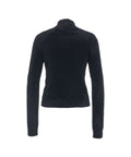 Pullover in maglia pelosa #nero