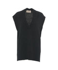 Gilet in maglia #nero