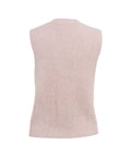 Gilet in maglia pelosa #rosa