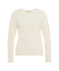 Pullover in maglia #bianco