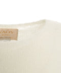 Pullover in maglia #bianco