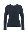 Pullover in maglia #blu