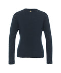 Pullover in maglia #blu