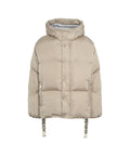 Piumino oversize 'Khrisman' #beige