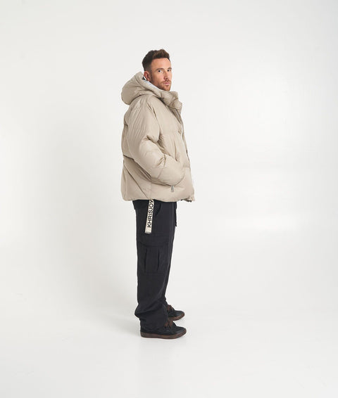 Piumino oversize 'Khrisman' #beige