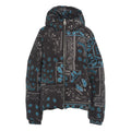 Piumino trapuntato con motivo paisley 'Bandana' #nero