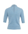 T-shirt a maglia in cashmere 'Lauren' #blu