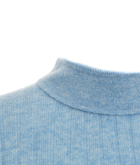 T-shirt a maglia in cashmere 'Lauren' #blu