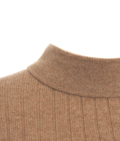 T-shirt a maglia in cashmere 'Lauren' #marrone