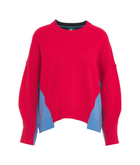 Maglione in cashmere #rosso