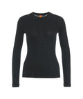 Long Sleeve Shirt in Baumwolle #nero