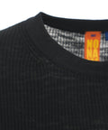 Long Sleeve Shirt in Baumwolle #nero