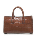 Borsa a tracolla in crocco 'Scarlett Extra Small' #marrone