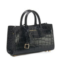 Borsa a tracolla in crocco 'Scarlett Extra Small' #nero