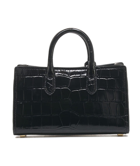 Borsa a tracolla in crocco 'Scarlett Extra Small' #nero