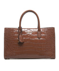 Borsa a mano in crocco 'Scarlett Medium' #marrone