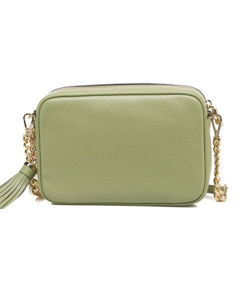 Mini borsa  'Jet Set'  con logo #verde