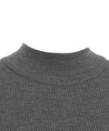 Abito in maglia misto merino #grigio