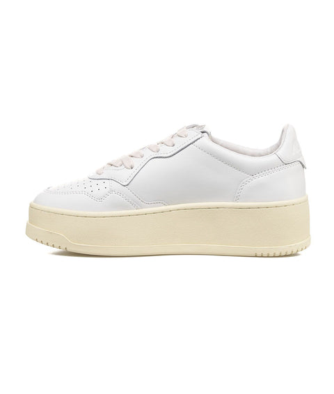 Sneakers 'Platform Low' #bianco