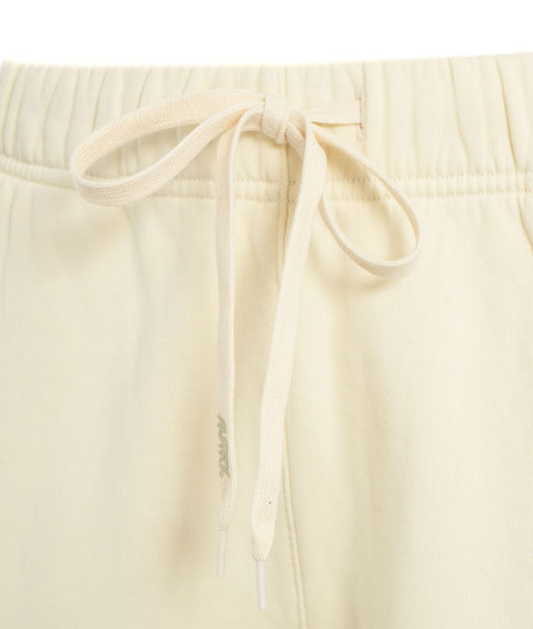 Pantaloni jogger con stampa logo #bianco