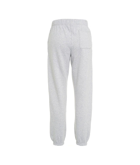 Pantaloni jogger con stampa logo #grigio