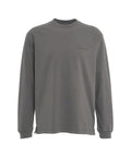 Sweatshirt con logo #grigio