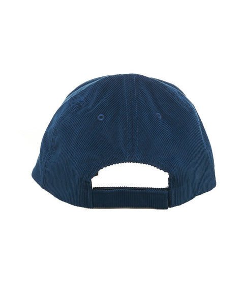 Cappello da baseball in velluto a coste #blu