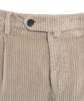 Pantaloni di velluto a coste #beige