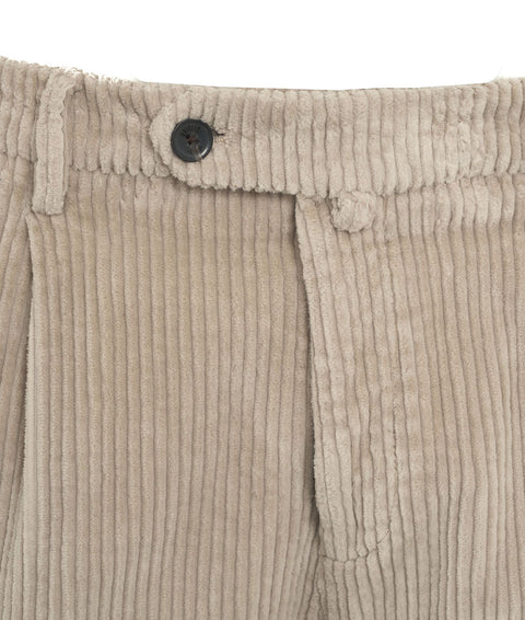 Pantaloni di velluto a coste #beige