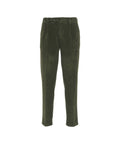 Pantaloni di velluto a coste #verde